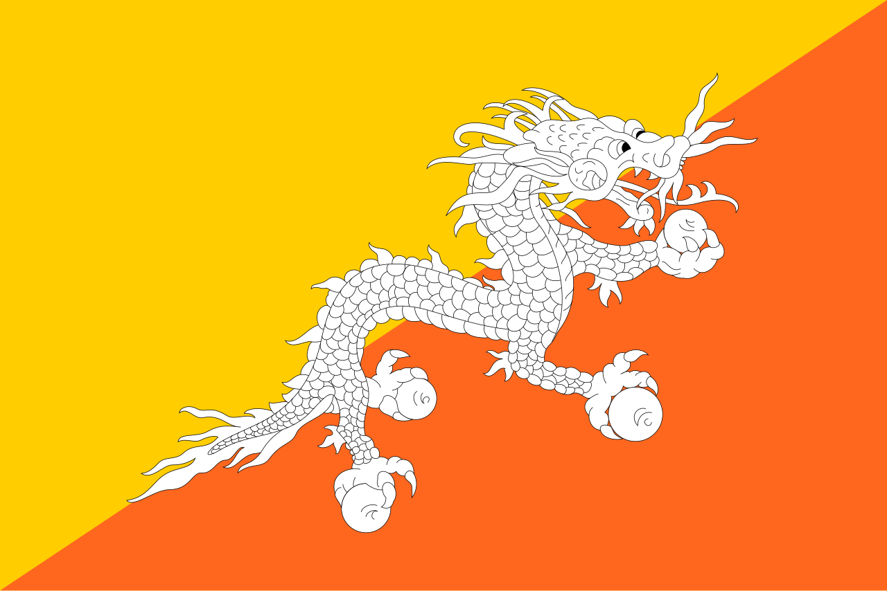 flag of bhutan.svg